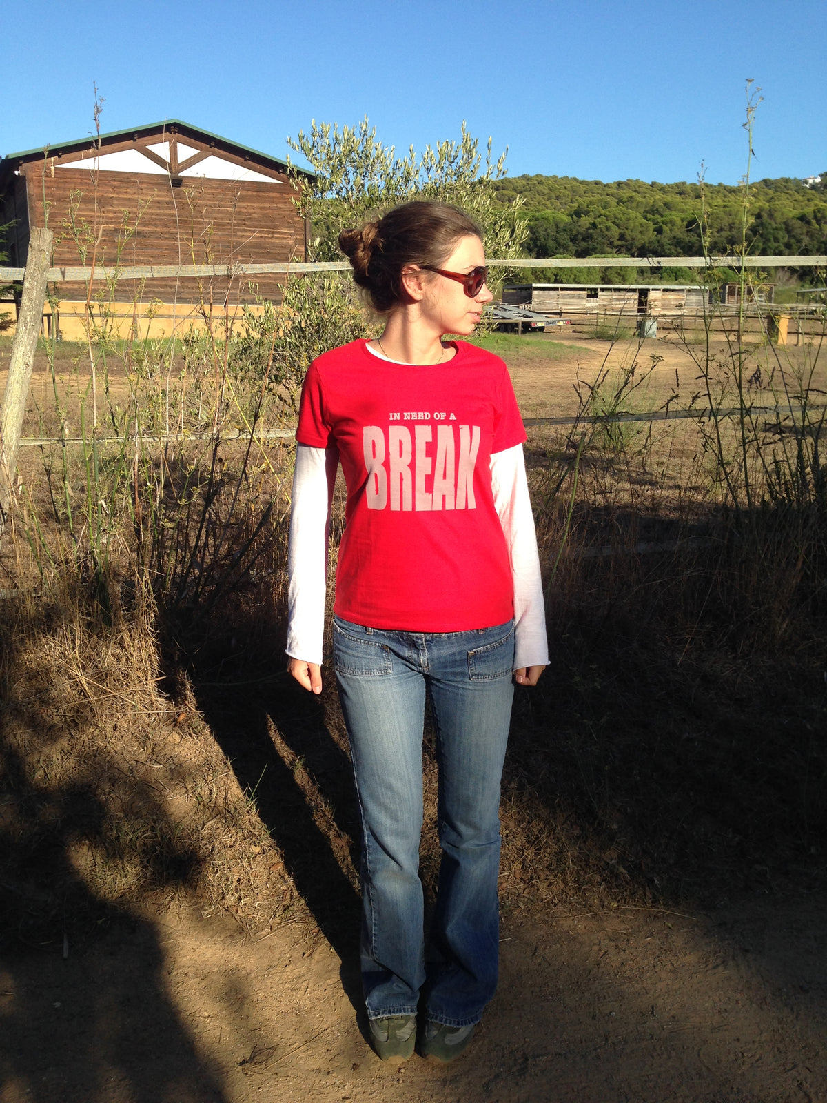 In need of a BREAK tee